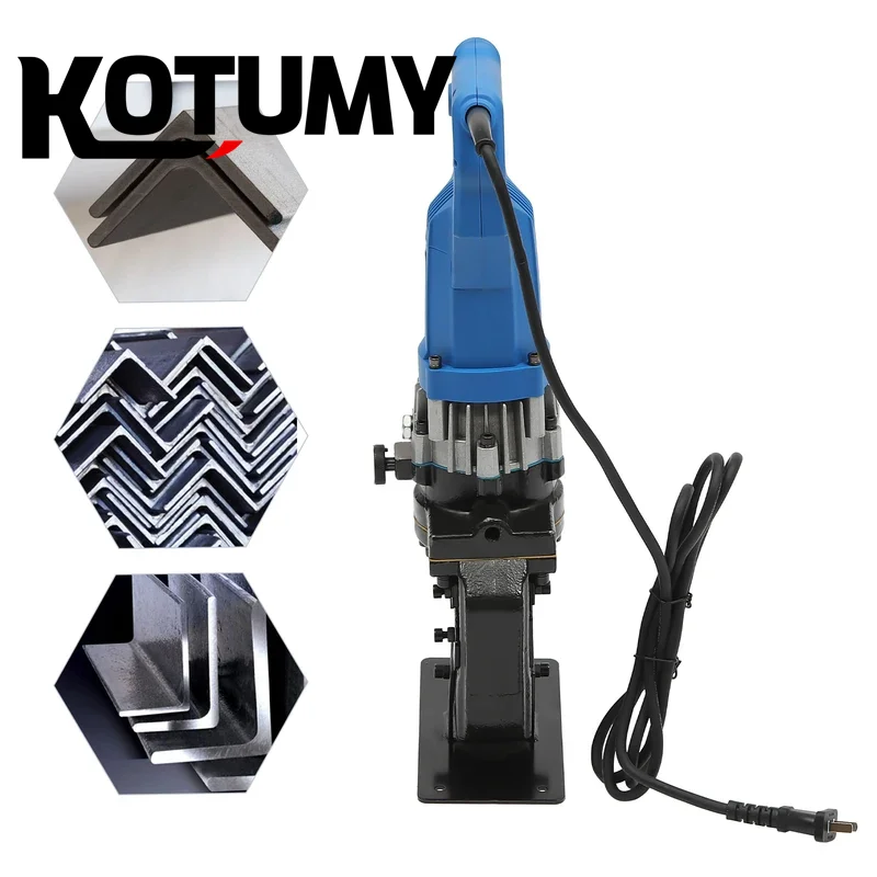 High Hydraulic Hole Puncher Handheld Punching Machine With Multi Sizes Dies For Angle Steel Iron Plate Channel