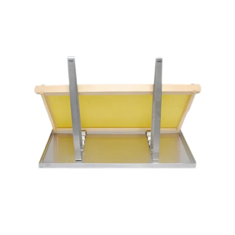 For Yibee Beekeeping Tools Stainless Steel Wooden Handle Cutting Honey Plate Leaking Connecting Nest Frame Wholesale