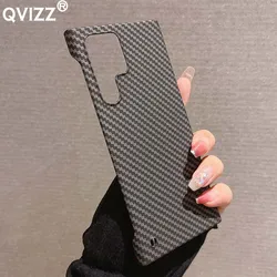 Frameless Case for Samsung Galaxy S23 Ultra Plus S23Ultra Carbon Fiber Luxury Hard Phone Cover Samsung S22 S21Ultra Plus