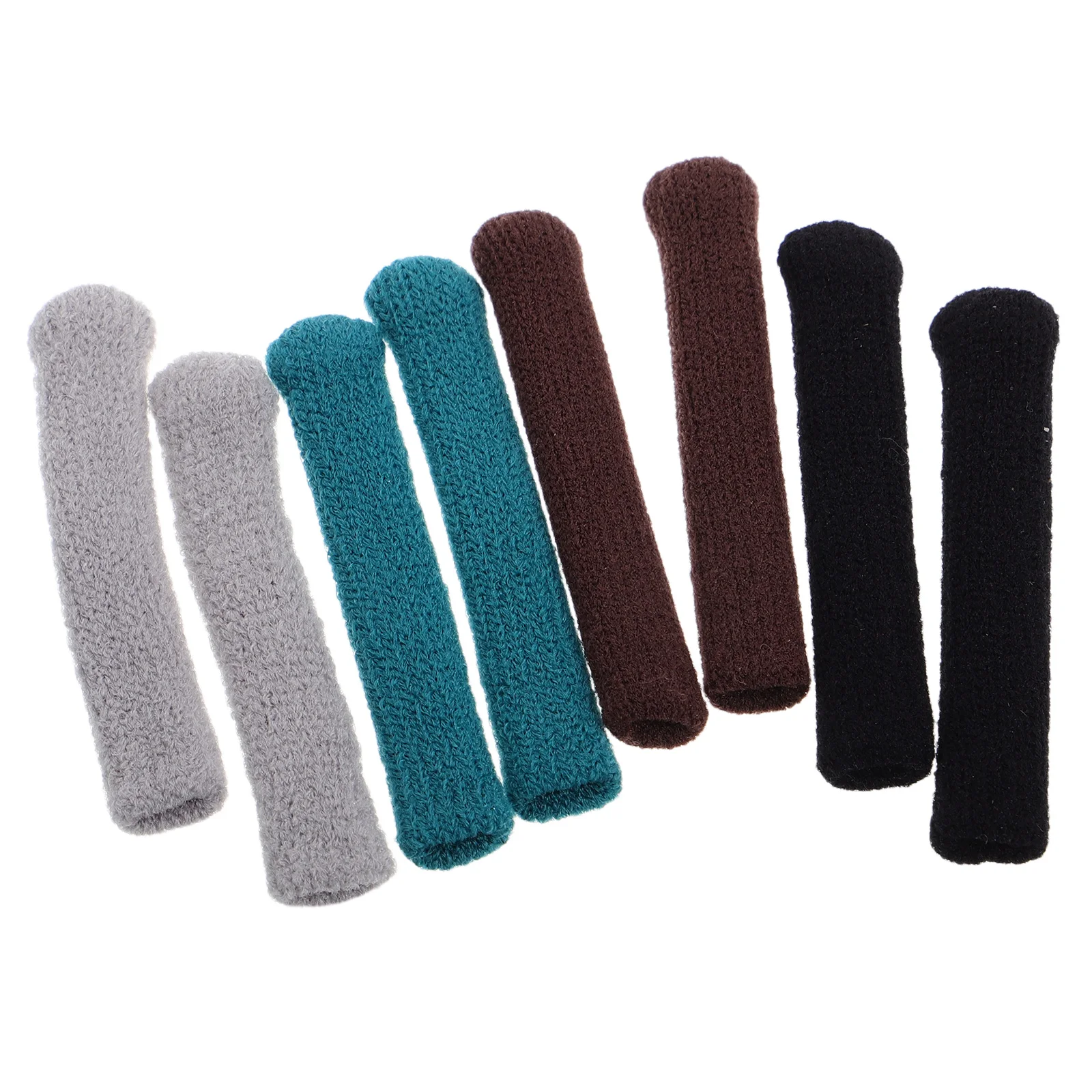 

4 Pairs Glasses Ear Grips High Elasticity Anti Slip Knitted Protectors Comfortable Temple Cushions Soft Yarn Foot Sunglasses