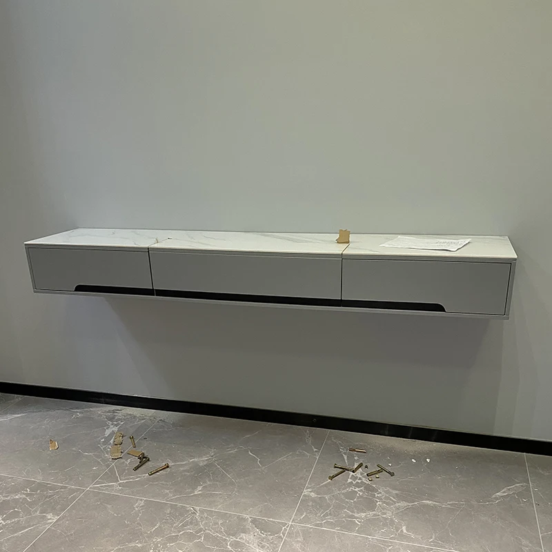 laser TV cabinet electric telescopic table ultra short throw projector automatic telescopic hanging cabinet bracket
