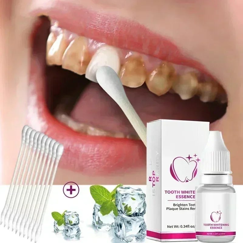 Extrato natural de planta para reparar cárie dentária, clarear os dentes, remover cárie dentária, limpeza de manchas, remover manchas de cigarro, reduzir amarelo