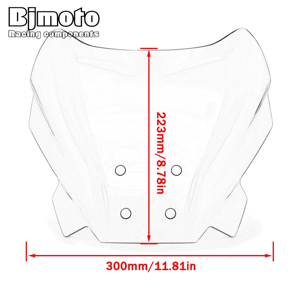 502C Motorcycle Windshield Windscreen Wind Shield Deflector For Benelli 502C 502 C 2019 2020 2021