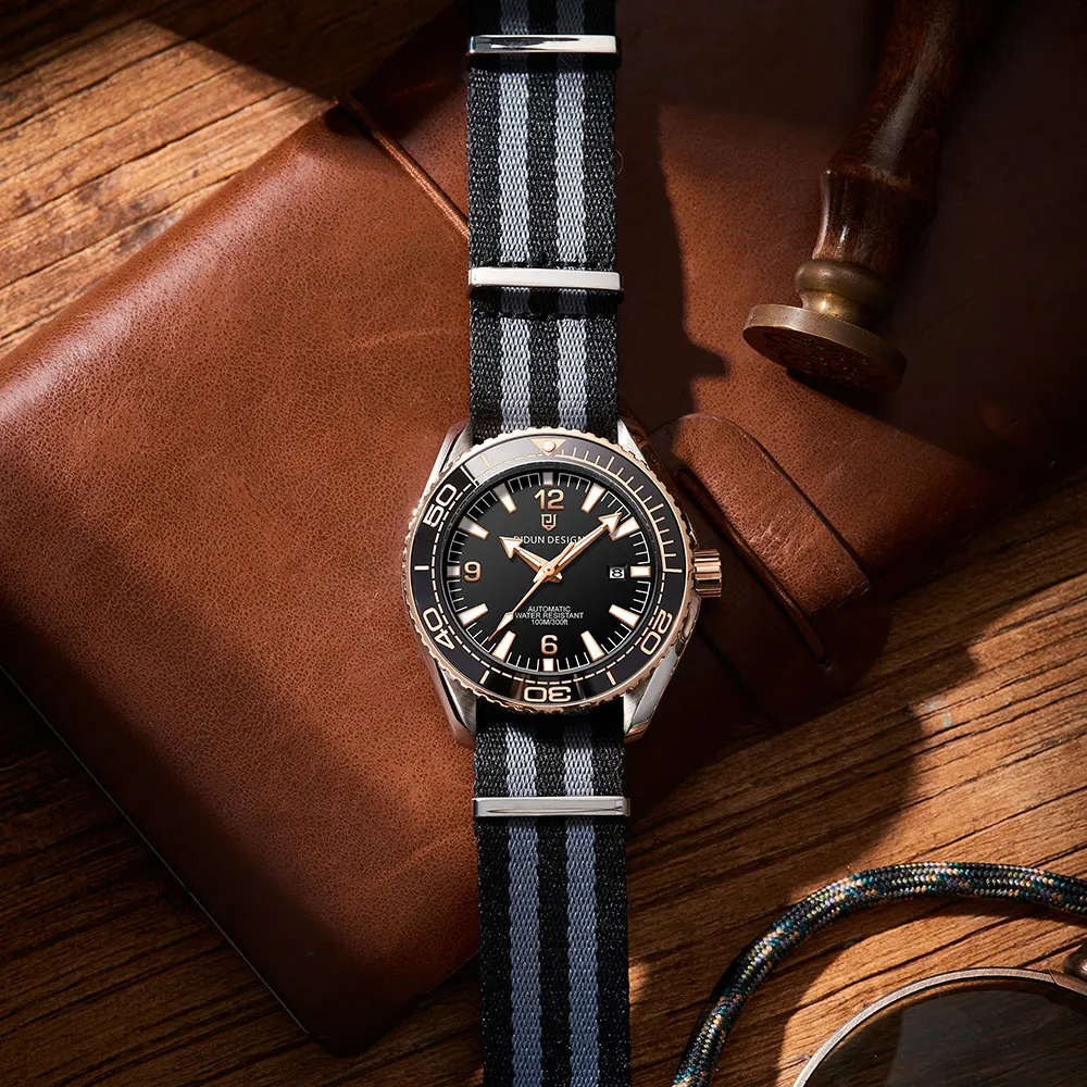 DIDUN 2025 New Men's Mechanical Watches Top Luxury Brand Men Automatic Watch For Men Diver Wristwatch Japan Miyota 8215 Movement