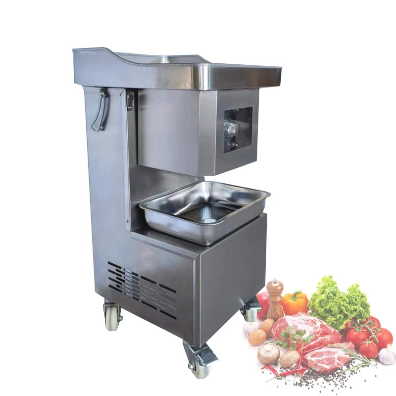 

New Type Meat Cutting Machine 220V/110V Meat Slicer Fresh Meat Slicing Machine Shreds Cutter Optional Thickness