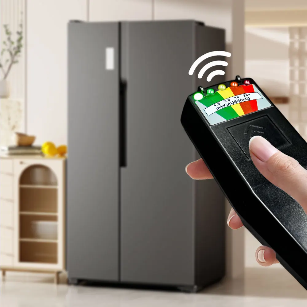 كاشف إشعاع مقياس EMF احترافي جديد - جهاز اختبار غاوس تسلا، مقياس الجرعات الرقمي للمنزل/الصناعة