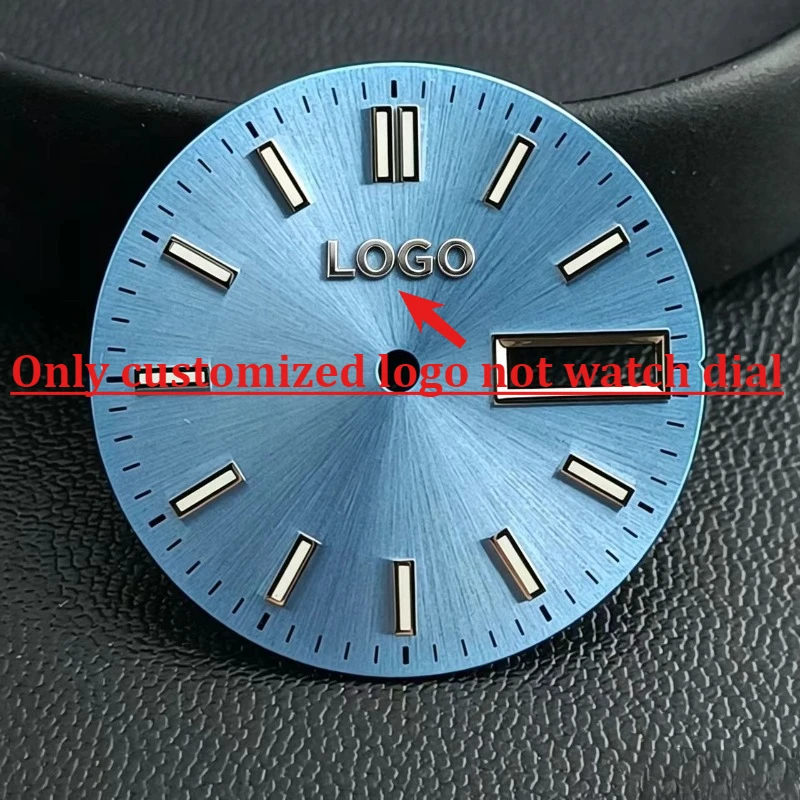 Customized Mini 3D DIY Watch Dial Logo Metal Sticker Gold Silver Personalized Flat Thin Raised Name Engraving Small Label