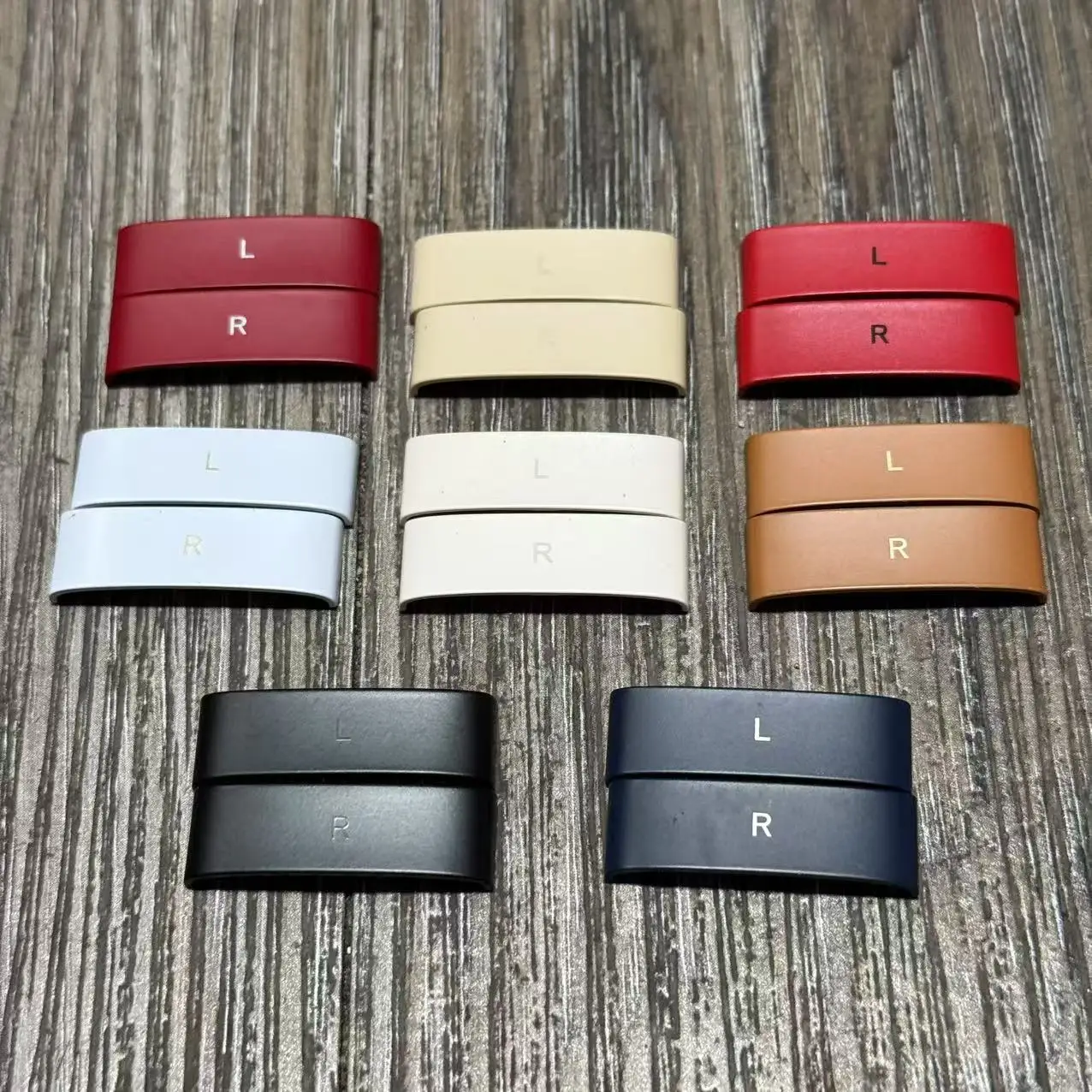 Peça de reposição original para fones de ouvido sem fio Beats studio 3, substituição de dobradiça de plástico, logotipo da marca L R, fivela esquerda/direita