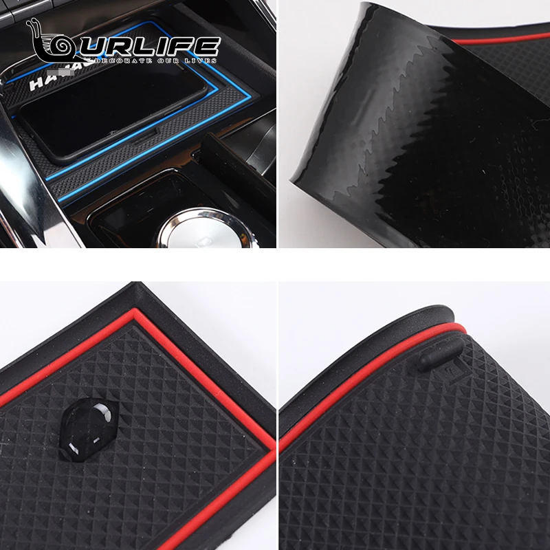 حشية فتحة باب السيارة Haval H6, 3TH GT, 2021 2022 2023, سيليكون مضاد للانزلاق, مضاد للتسخ, متين, اكسسوارات الديكور الداخلي