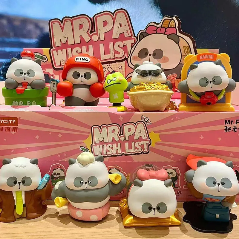 

Подлинная серия Mr.Pa Wish List, слепая коробка, модные игрушки, фигурка Mr.Pa из ПВХ, кавайная кукла, экшн-фигурка аниме, загадочная коробка, игрушки в подарок