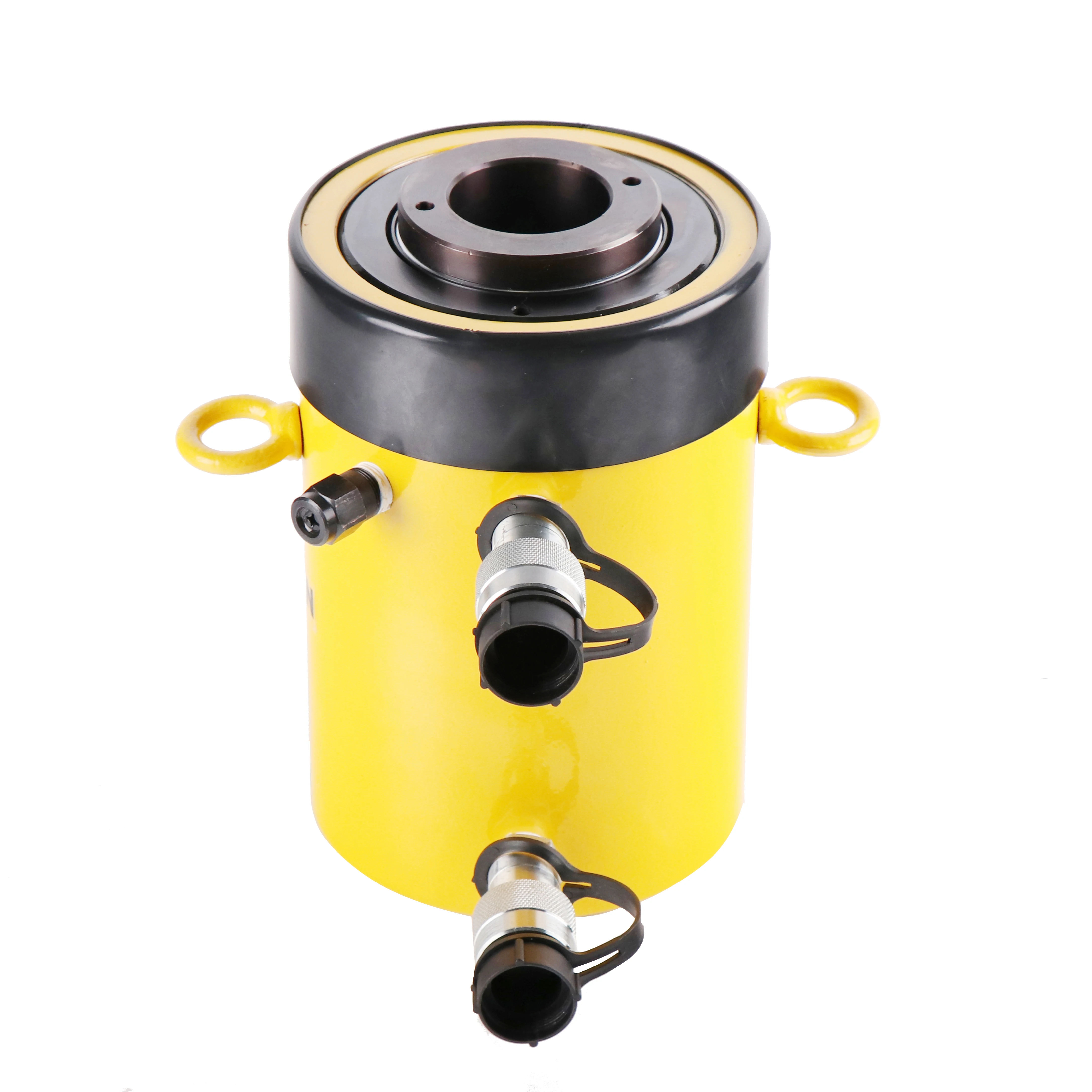 

KSRRH-6010 Гидравлический цилиндр высокого давления с полым поршнем двойного действия, 700 бар/10000 фунтов на квадратный дюйм, домкраты для техники