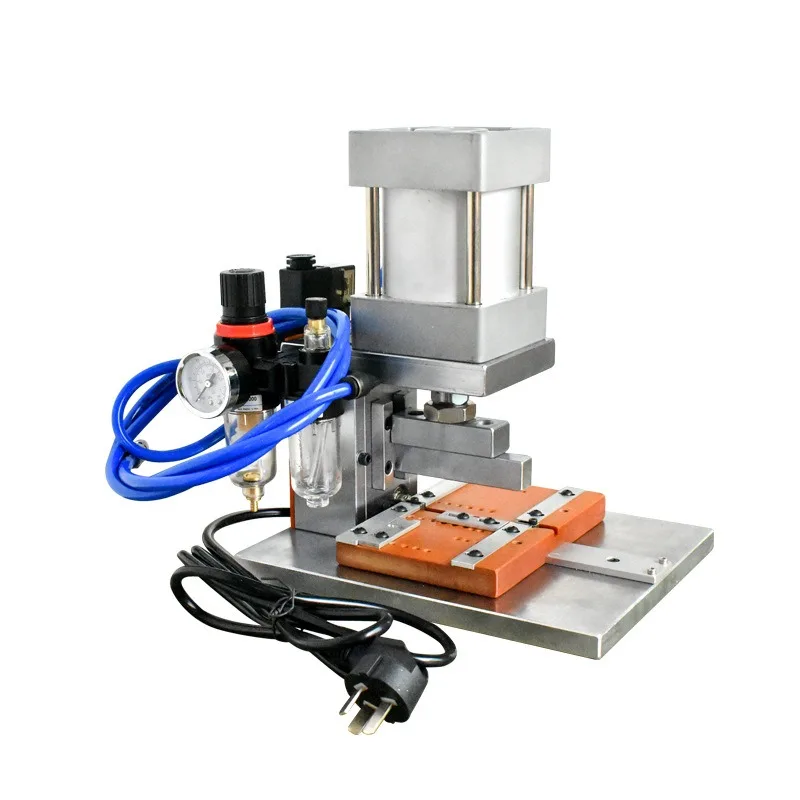 Pneumatic automatic crimping machine, computer cable, USB crimping machine,