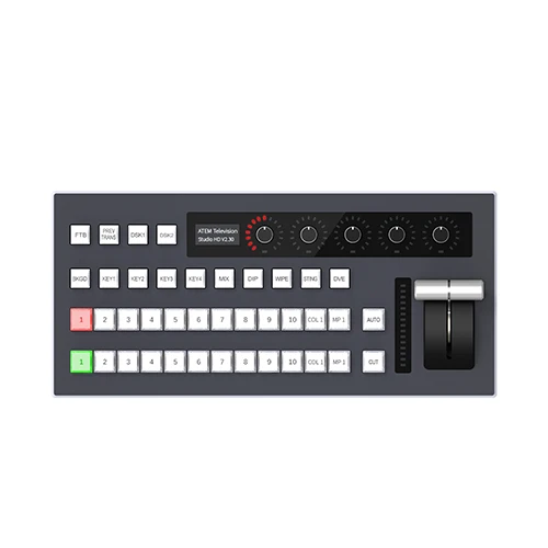 12 Channels Radio & TV Broadcasting Equipment Studio Equipment USB Controller LAN VMix Software Switchboard Control Panel