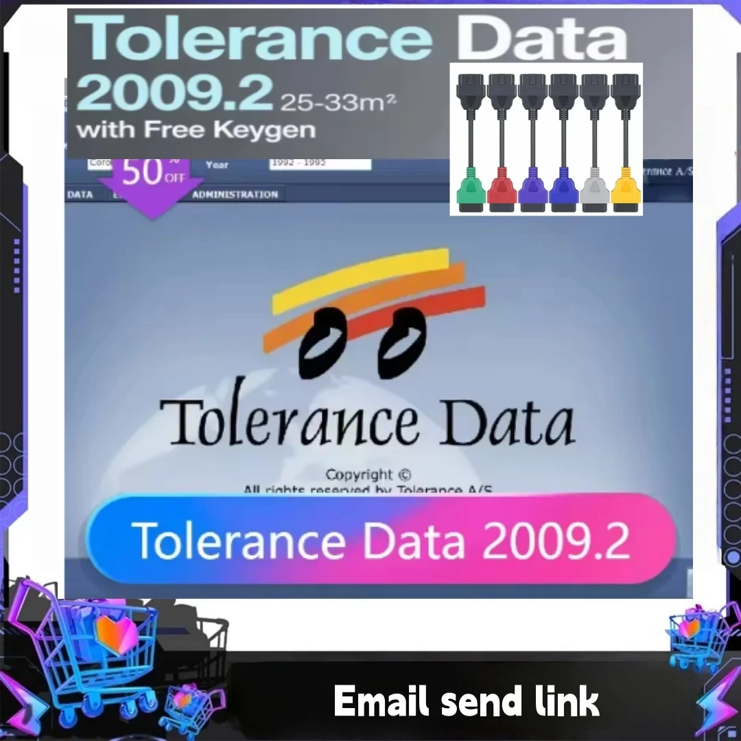 2025 Hot Car Software Tolerance Data 2009.2 Auto Repair Program Data with Free Keygen Install Video Guide Car Repair Software