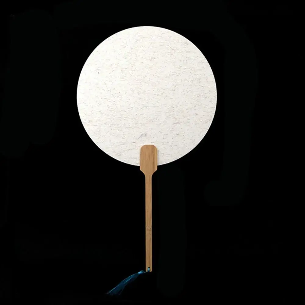 Antiquity Xuan Paper Calligraphy Hand Painting Summer Craftsmanship Art Desk Ornaments Home Decoration Group Fan Hand Fan