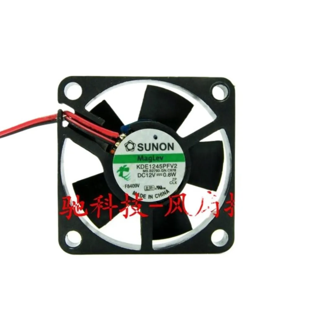 45mm Fan for SUNON KDE1245PFV2 DC 12V 0.8W 4510 maglev fan 4.5cm 45mm cooling fan