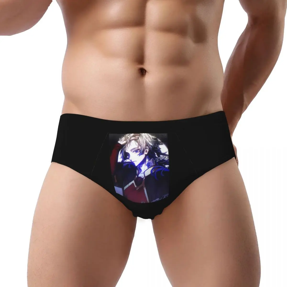 

Blue Lock Kaiser Anime Men's Triangle Panties Comfortable Boxer Underpants Short Underwear for Homme Man Boyfriend Gifts
