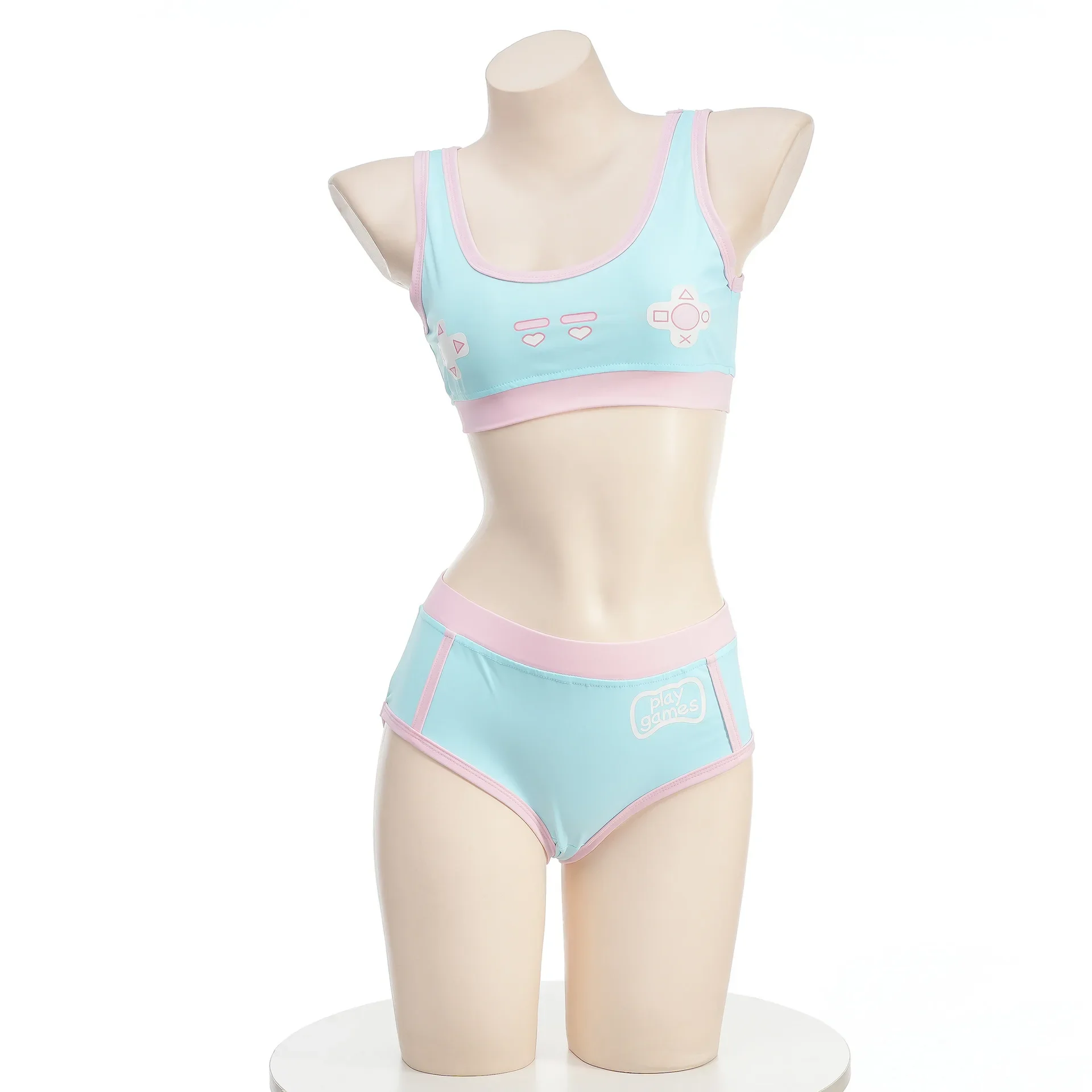 جديد انمي ياباني طالب ملابس السباحة سلسلة موحدة زي فتاة المدرسة الصالة الرياضية دعوى منامة الملابس الداخلية تأثيري