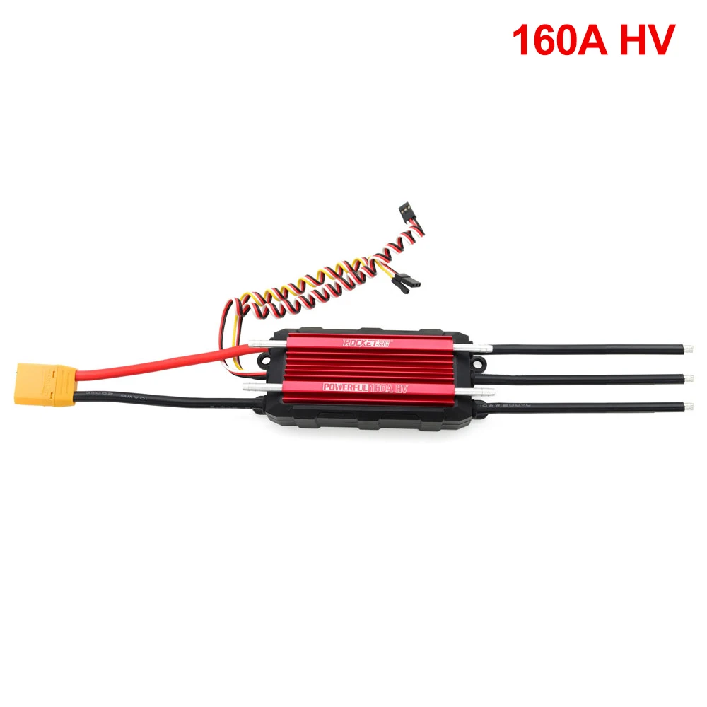 ROCKET-RC POWERFUL BOAT ESC/ESC-HV 70A/90A/105A/130A/130A HV/160A HV/200A for RC Boat