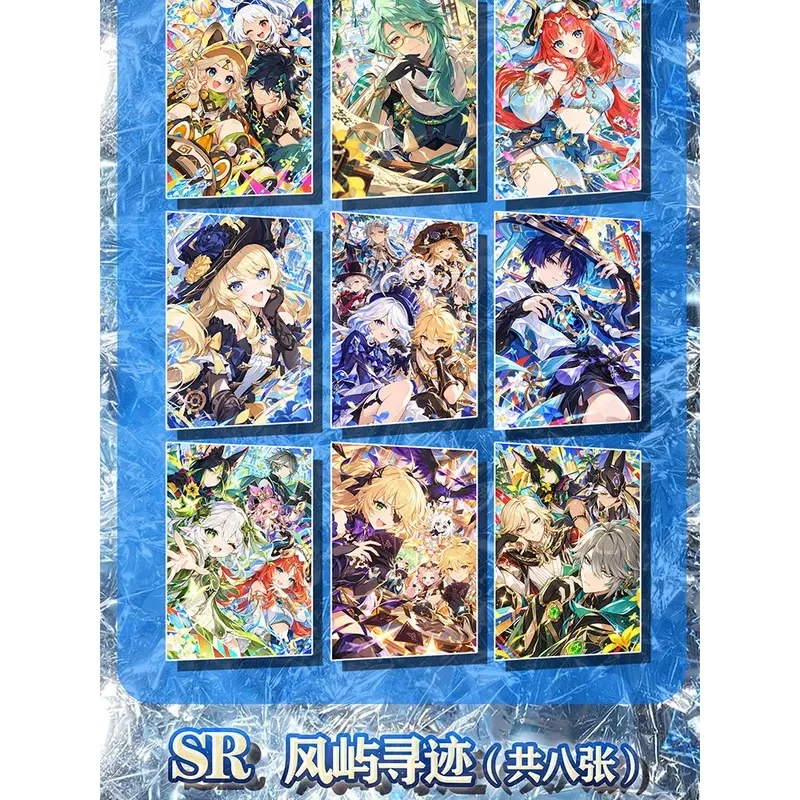 Wholesale 2026 New Genshin Impact A6 Acrylic Art Boards Yae Miko Anime Game Collectibles CCG Trendy Birthday Party Hobby Gifts