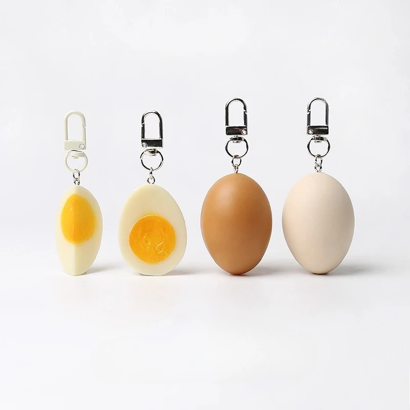Funny Egg Shape Keychains