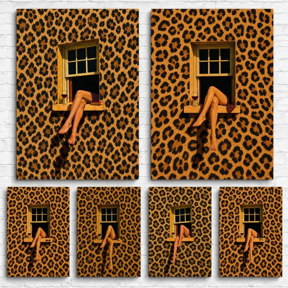 Showcasing Beautiful Legs Framed Wall Painting Canvas Poster Ready to Hang Wall Art for Bedroom Living Room Home Decor Gift