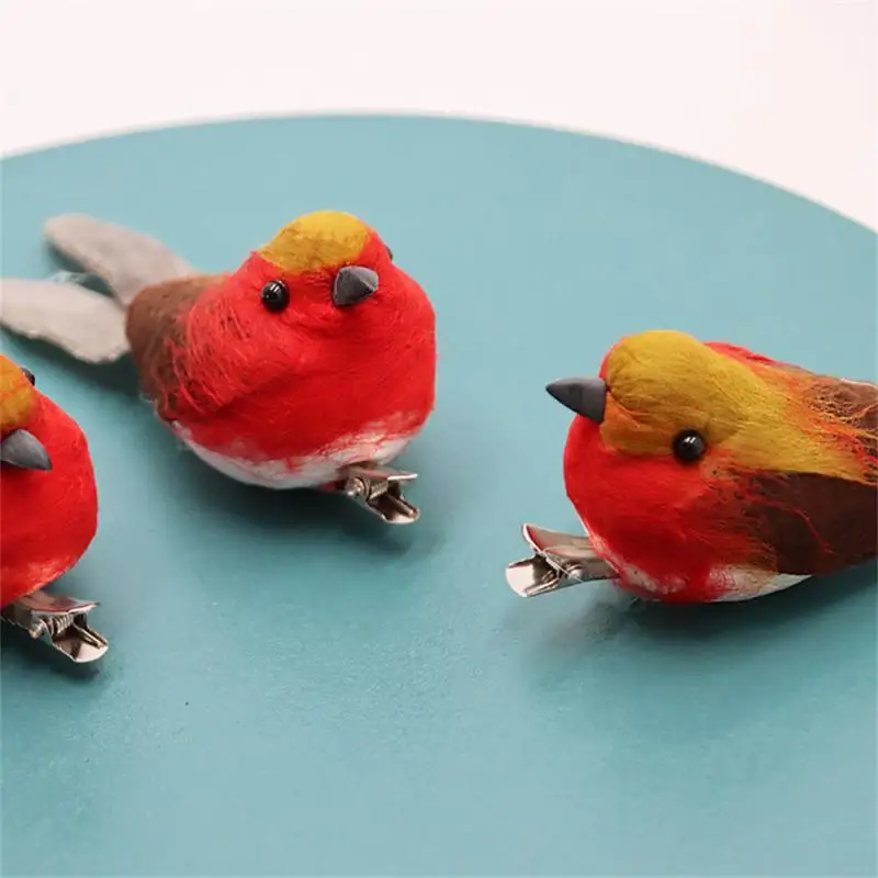 Bird Decoration Exquisite Workmanship Wear Resistance Reusable Bright Colors Festive Atmosphere Outdoor Decoration Ornaments