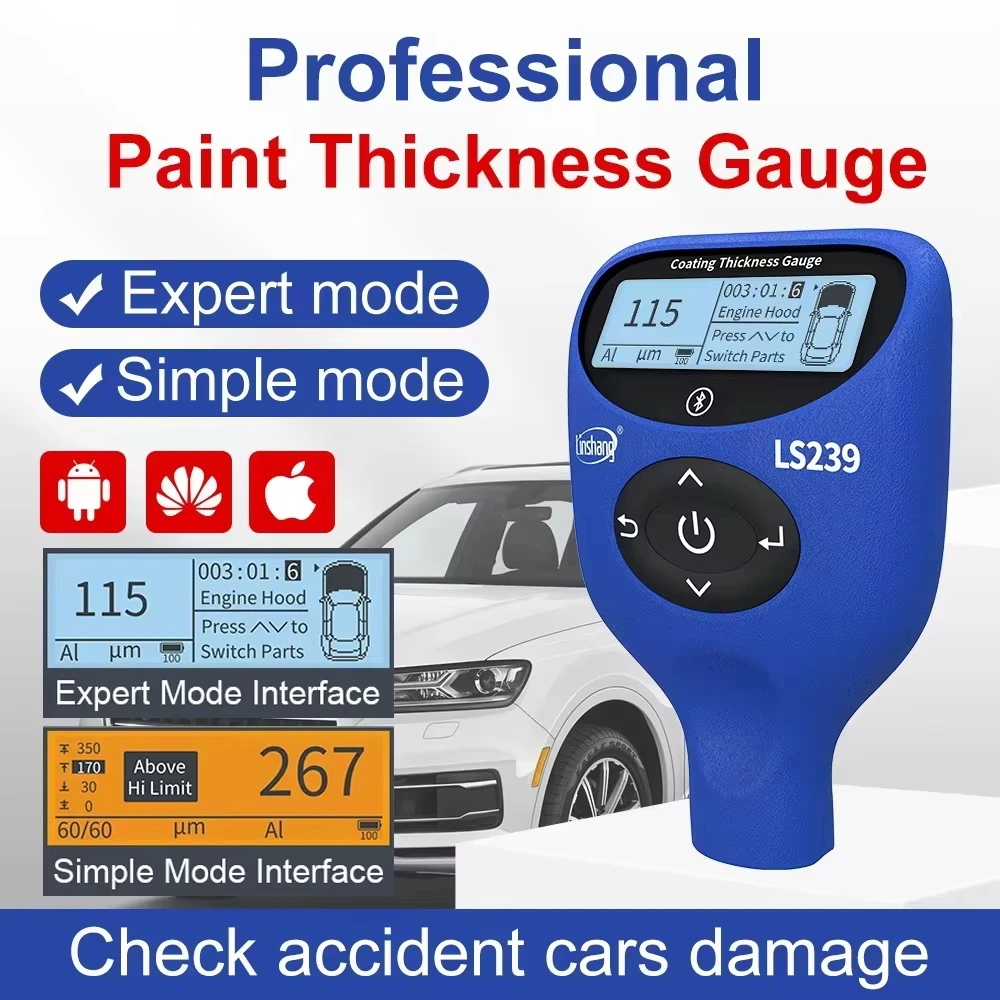 Profesjonalny miernik grubości – Paint Thickness Gauge recenzja i cena