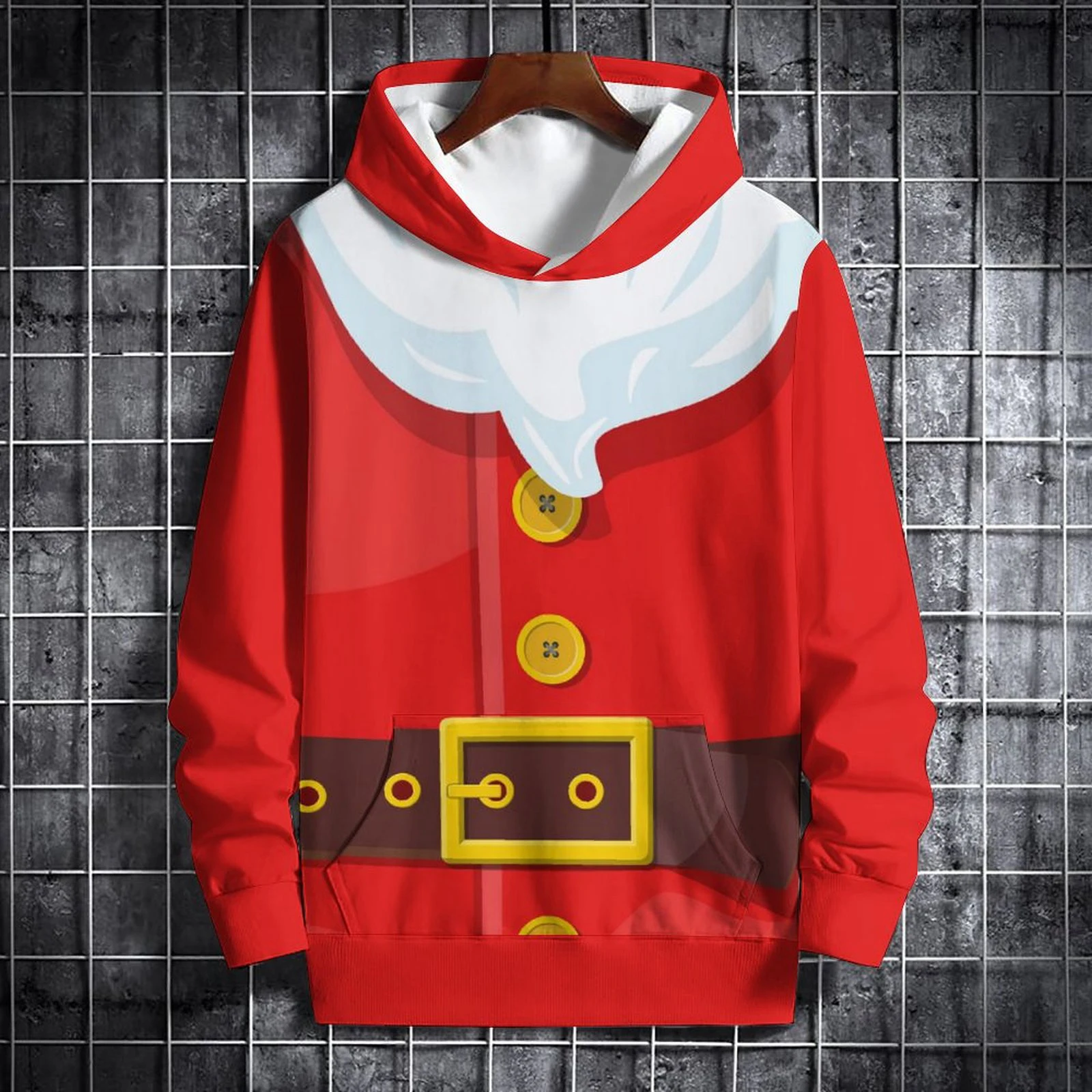 Christmas Santa Claus 3D Printed Hoodies Men Women Streetwear Oversized Sweatshirts Hoodie Kids Pullovers Tracksuit Clothing