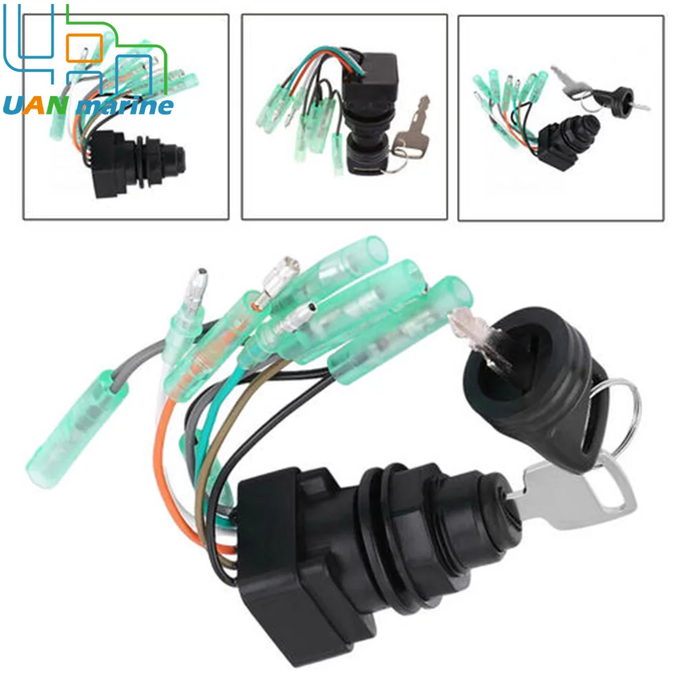 Ignition Key Switch Assembly For Suzuki Outboards Engine Motors Parts 37110-92E01 37110-99E00