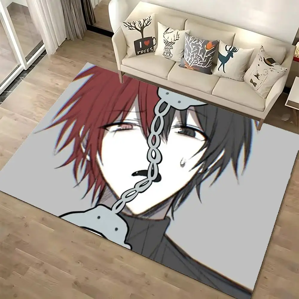 Z-Zeno Remake Anime Floor Mat Bathroom Absorbent Mat Rugs Simple Door Dirt-resistant Mat Home Kitchen Mat
