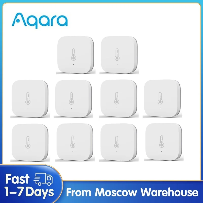 Original Aqara Zigbee Temperature Sensor Smart Air Pressure Humidity Environment Sensor Smart Home Work For Mi Home Homek APP