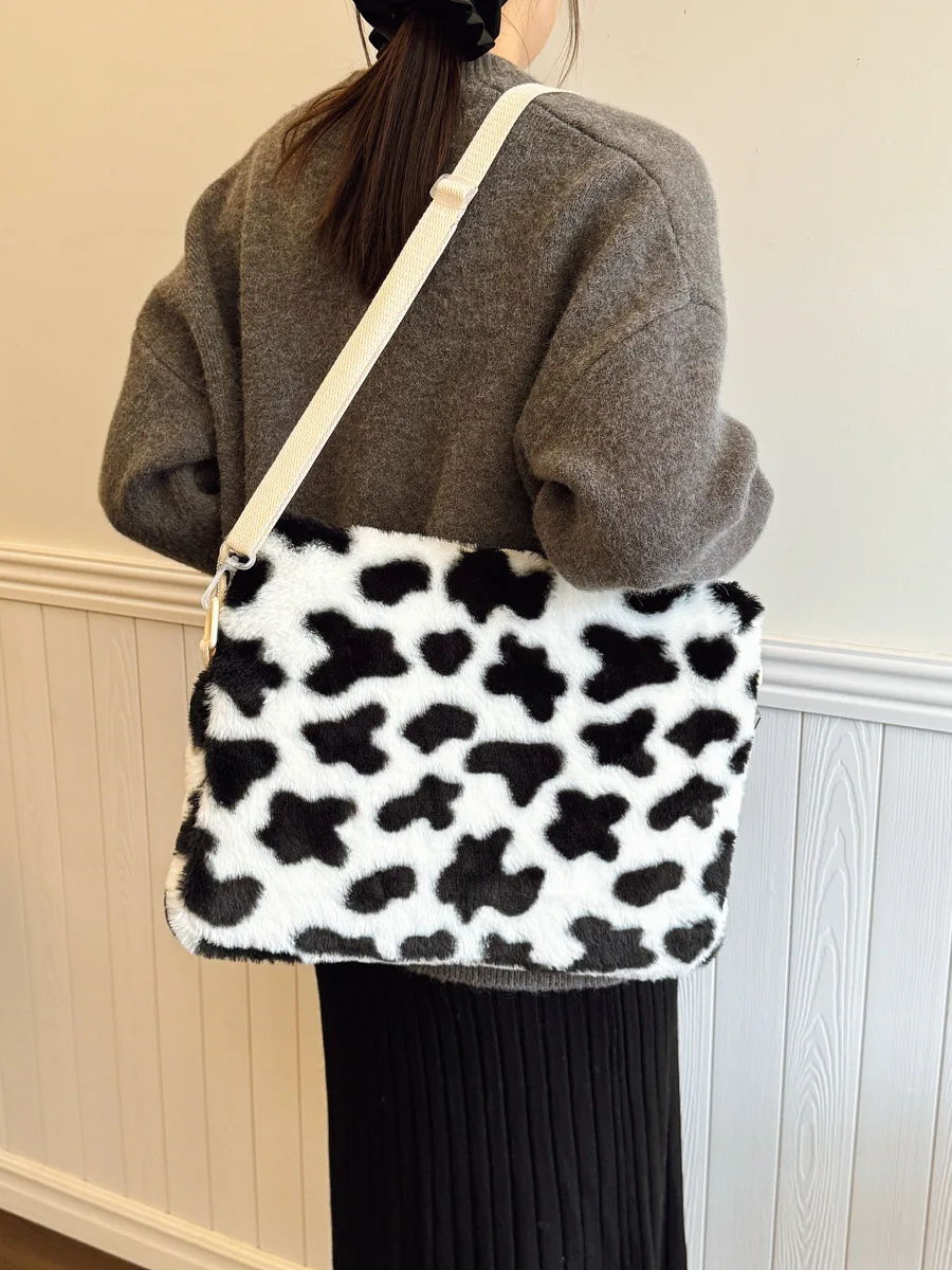 Leopard print Laptop Sleeve 11 13.3 13.6 14 15 15.6 Inch For Macbook Dell Huawei Samsung Xiaomi LG Shoulder Bag Tablet Pouch