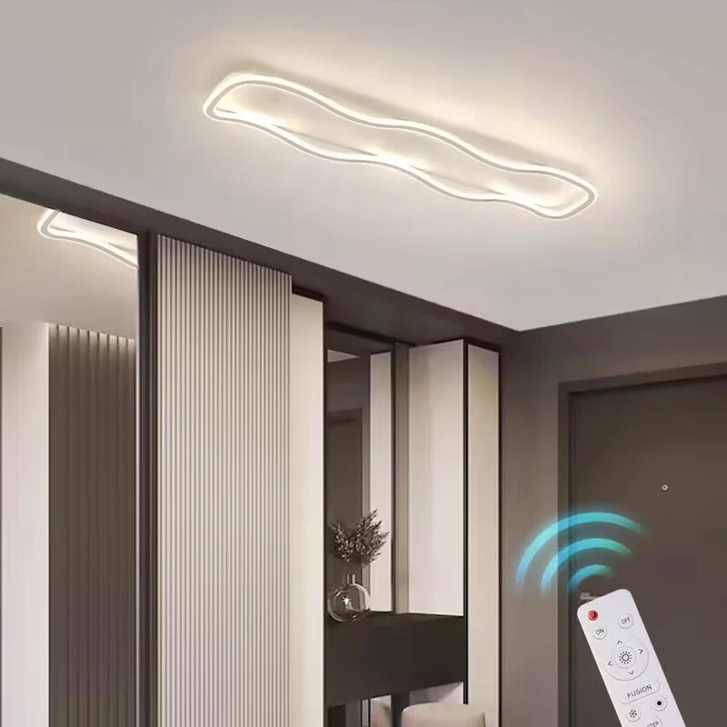 Modern Corridor Led Ceiling Lamp Nordic Minimalist Surface Mounted Led Ceiling Light For Living Room Bedroom Foyer Home Decor