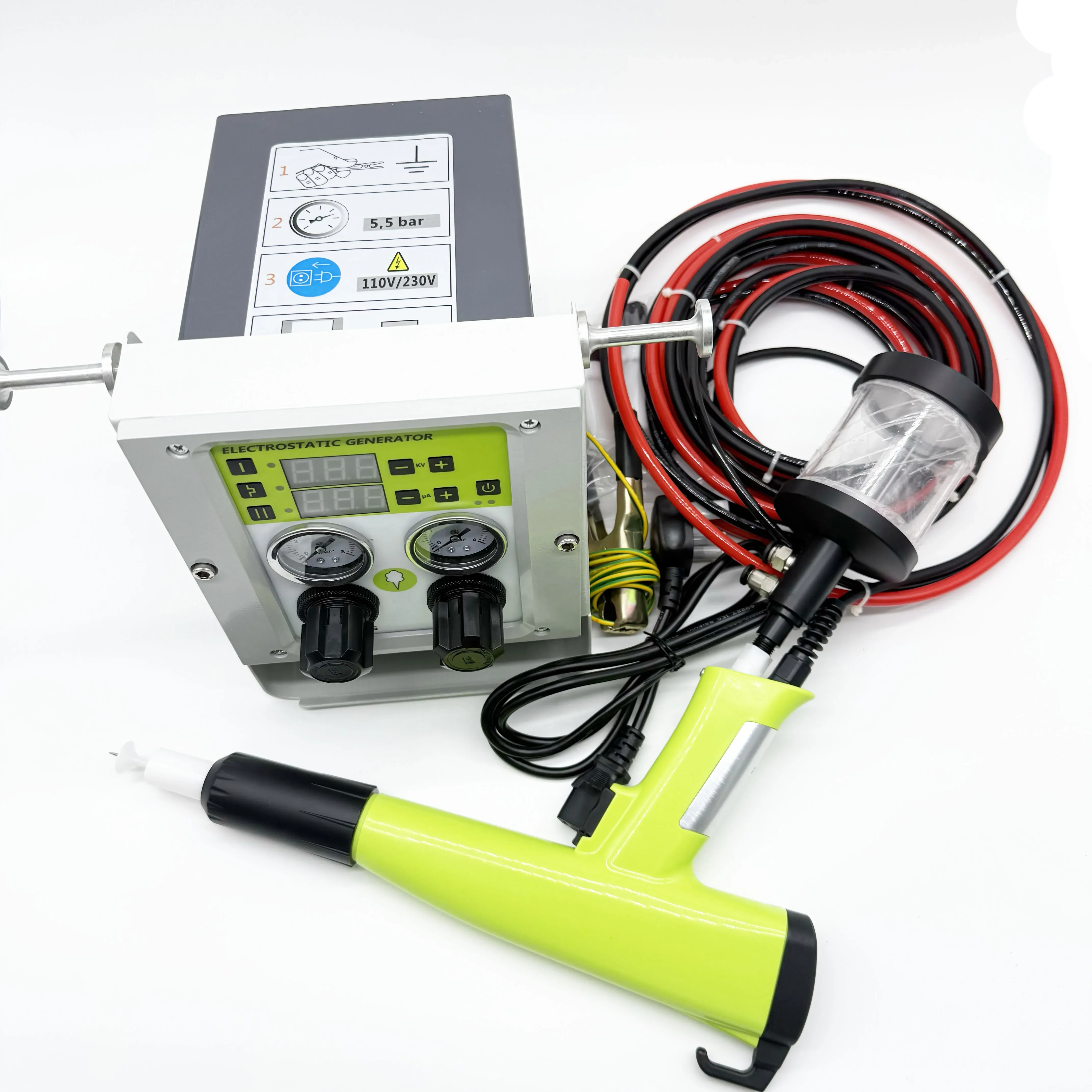Portable Electrostatic Powder Coating Machine Experiment Lab Test Machine