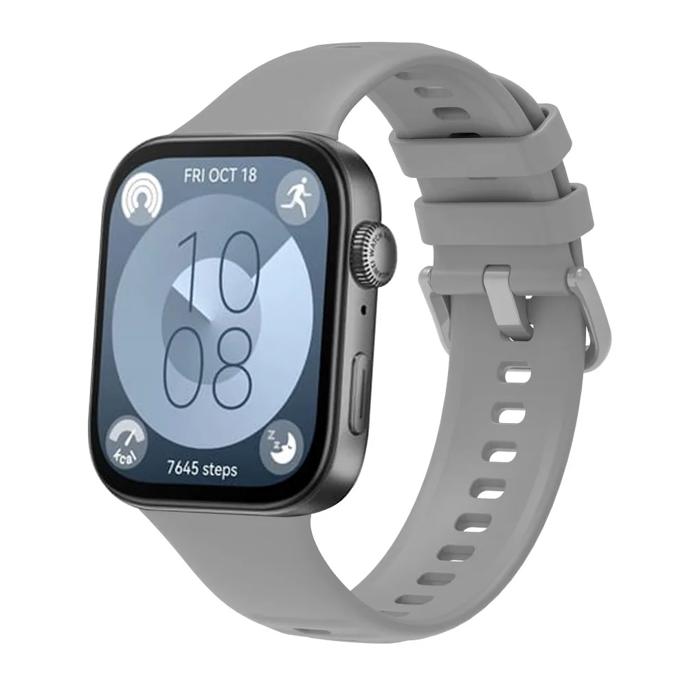 حزام ساعة سيليكون جديد قابل للتنفس، إكسسوارات سوار بديل للساعة الذكية لساعة Huawei Watch FIT 3