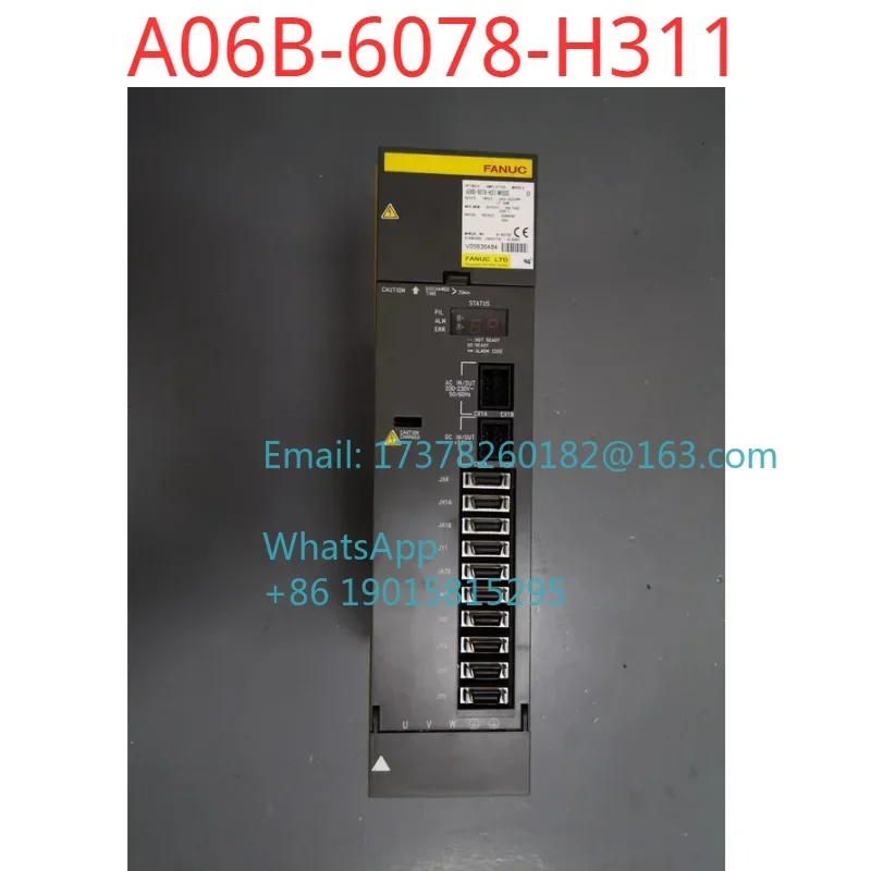 

A06B-6078-H311 second-hand tested ok Servo Drive in good Condition