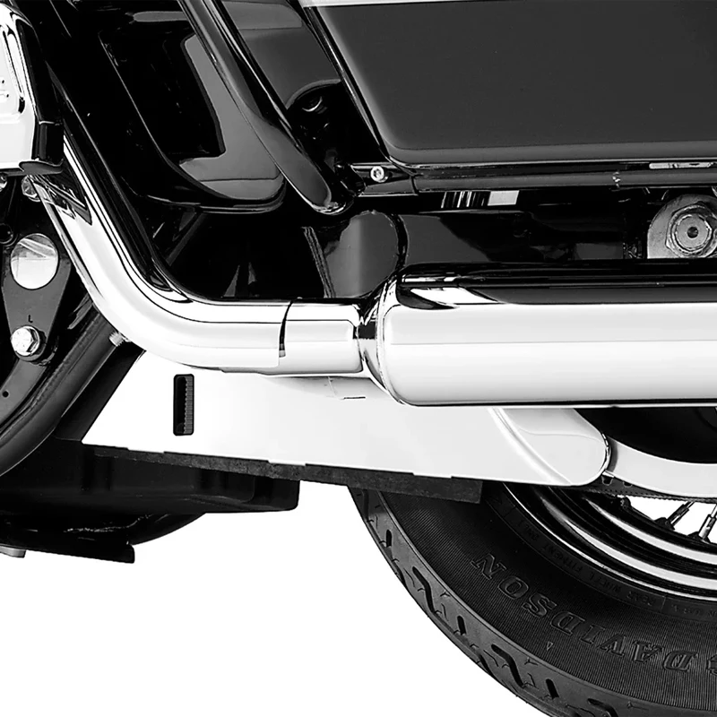 ل هارلي إلكترا شارع الطريق الإنزلاق الملك FLHTK FLHX FLHR FLTR 2009-2017-2025 دراجة نارية CNC الحزام السفلي الحرس غطاء الكسوة #3