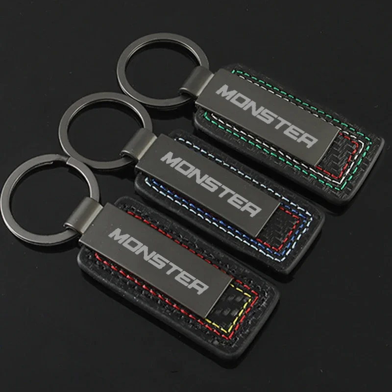 Motorcycle Keychain Universal Accessories For Ducati MONSTER 695 696 821 1200 1200S 1100/S 795 796 797 Keyring Gift Key Buckle