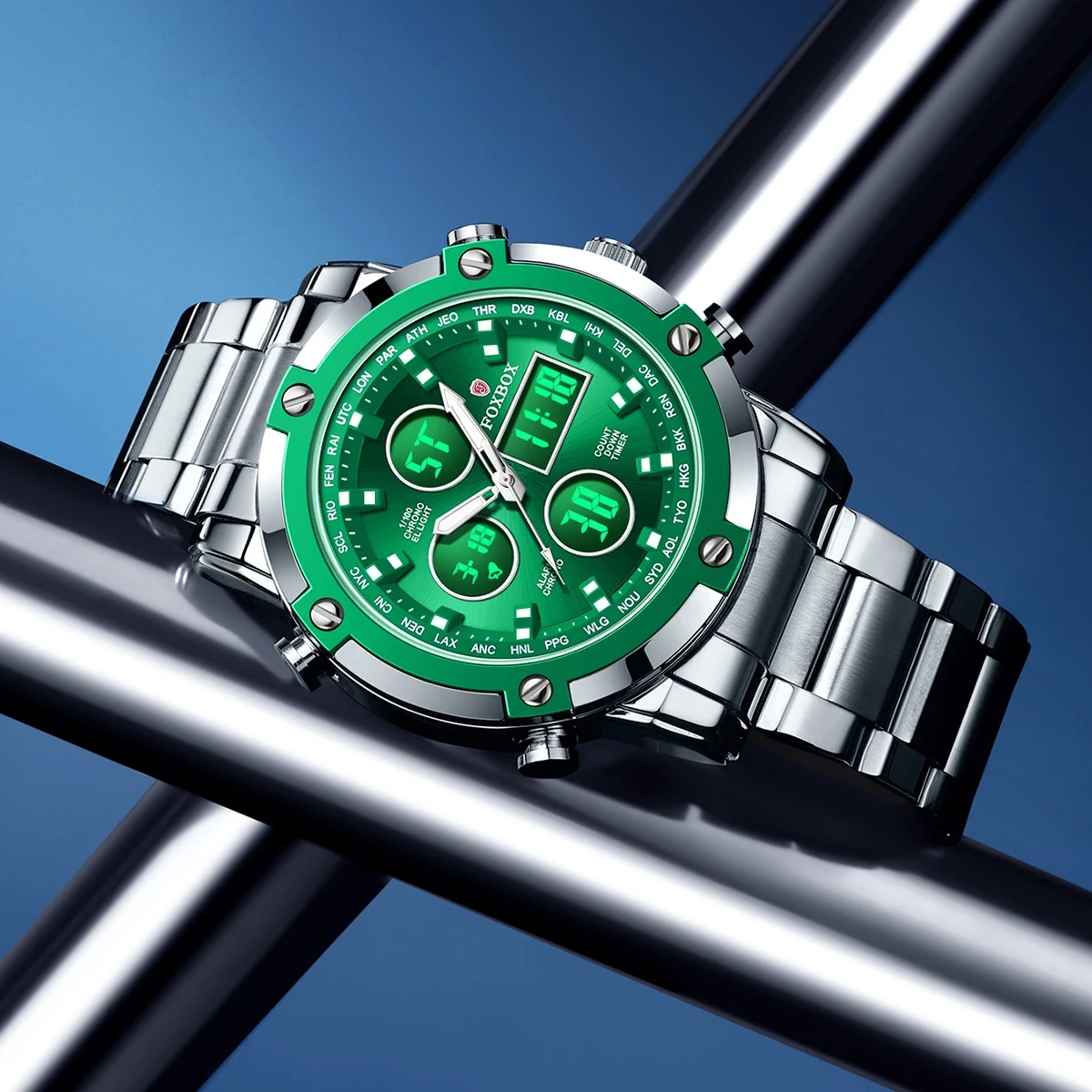 LIGE Jam Tangan Pria Kuarsa Ti - Mens Fashion Week ulasan dan harga
