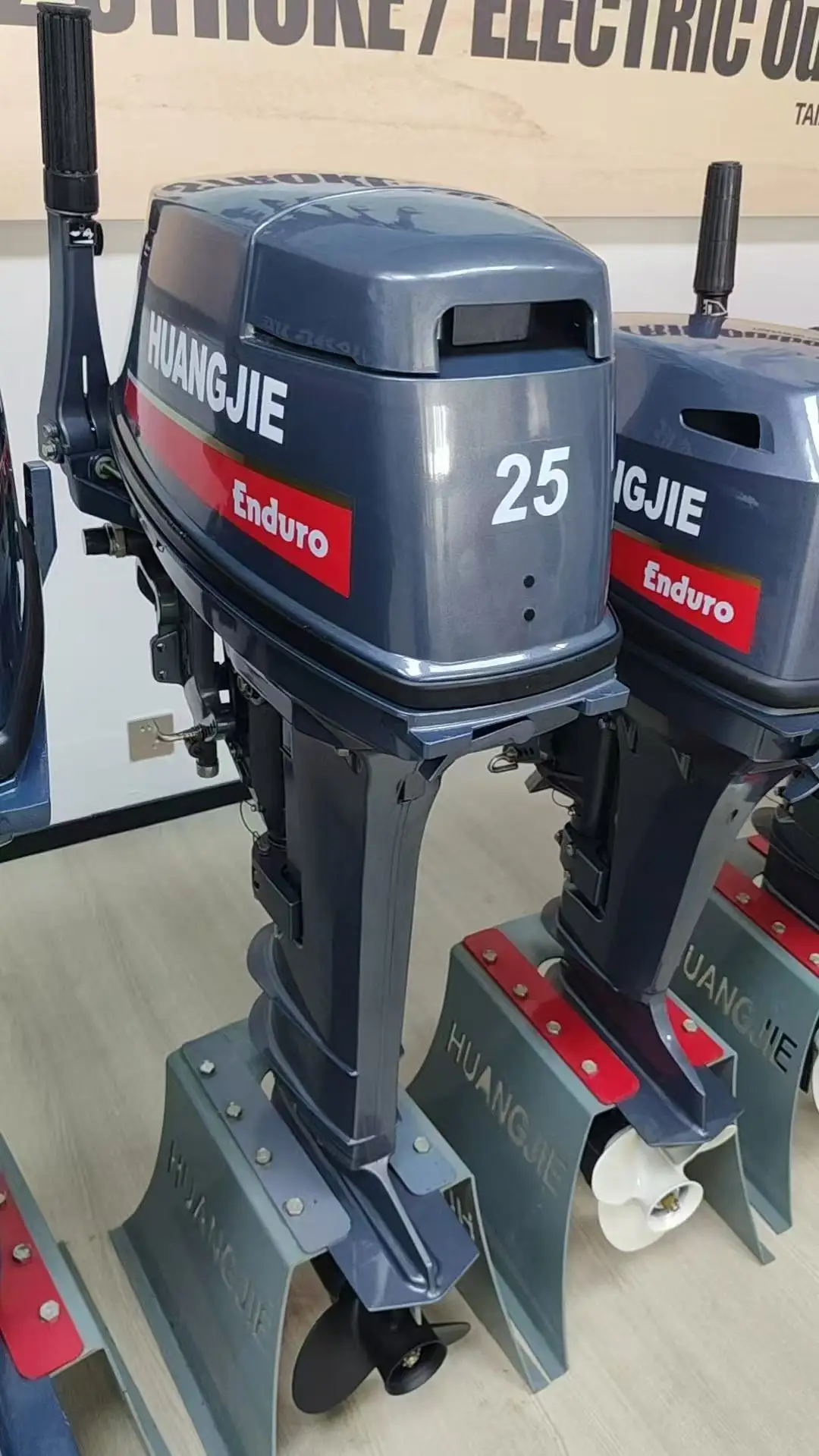 Huangjie Boat Motor 2 Stroke 25HP Outboard Engine petrol Motor Outbord Engine
