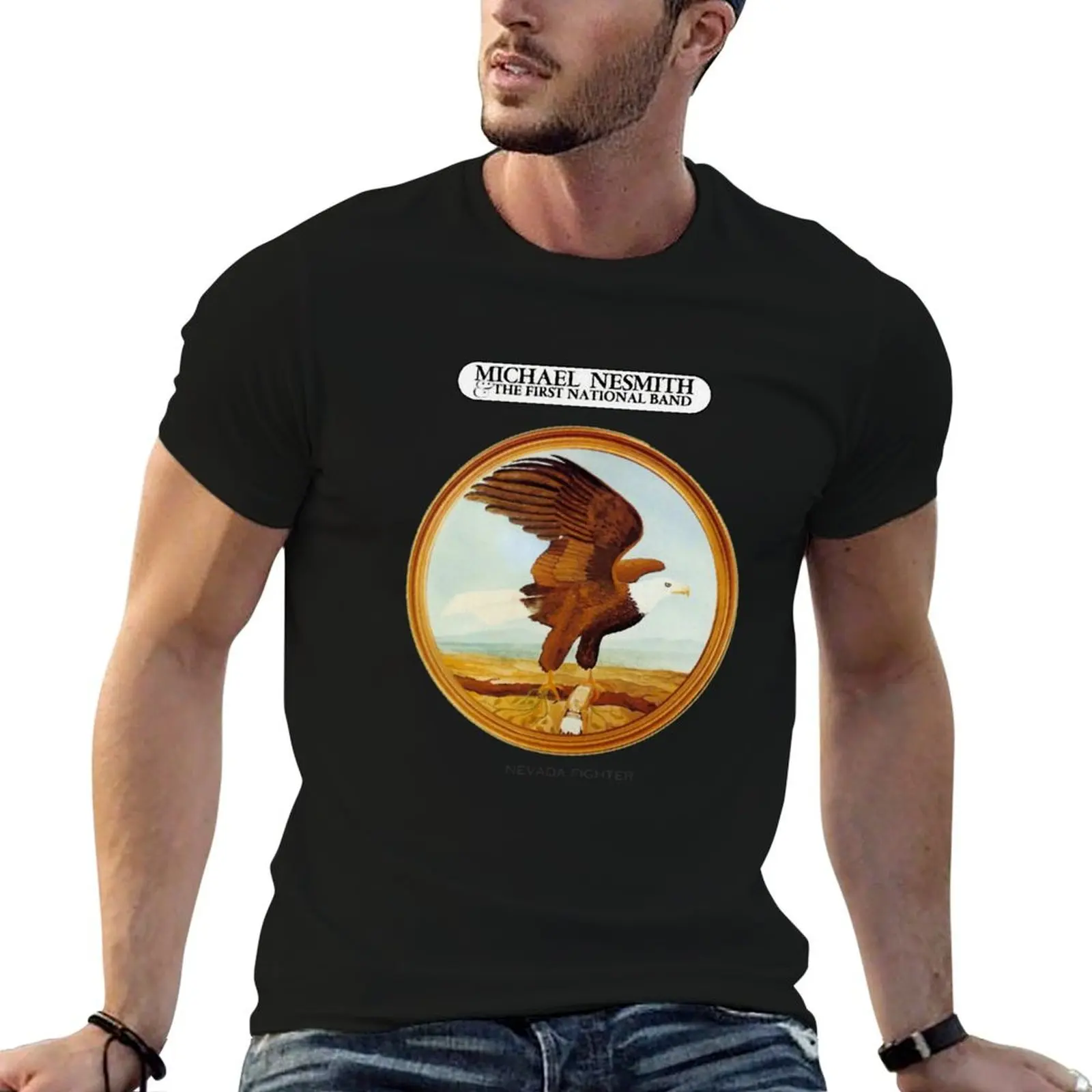 Nesmith _amp_ The First National Band - Nevada Fighter T-Shirt Lightweight Hiking T-Shirt