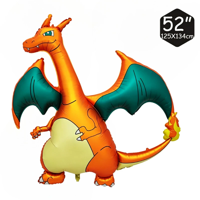 Pokemon-Serie Ballon 3D Große Größe Niedlicher Pikachu Charizard Mew Anime-Figur Ballon Partydekoration Zubehör Spielzeug Produkte Geschenk