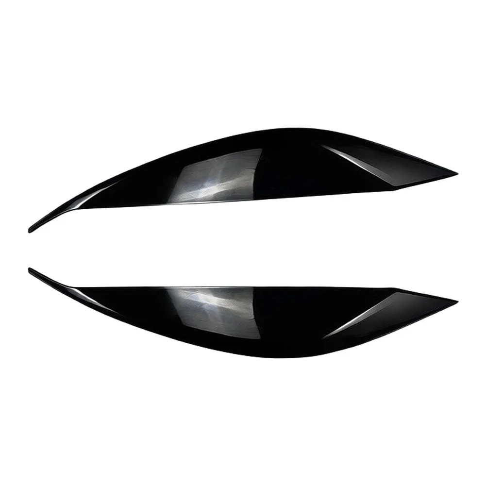 Headlight Eyebrow Trim Compatible with For BMW For F34 3 Series GT 2013 through 2020 Front Exterior ABS Trim Piece