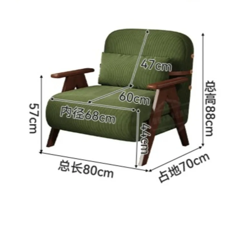 Imagen 3: Sillón Reclinable Plegable sin Estructura para Salón, Sillas de Suelo Cómodas, Muebles para el Hogar y Sala de Estar