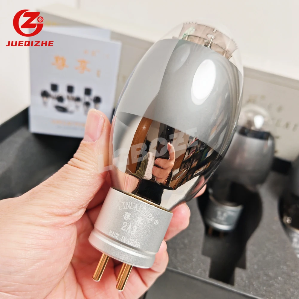 Linyai Premium ZX 2A3 Vacuum Tube - HiFi Audio, Enhanced Stability, Rich Sound, Compatible with E2A3/2A3/WE2A3/2A3C/2A3B/2A3T