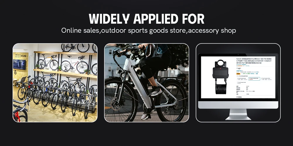 CE FCC IP66 700mAh batería de polímero de litio Solar carga automática bicicleta Cable de acero bloqueo con aplicación sistema de bloqueo de Cable para bicicleta