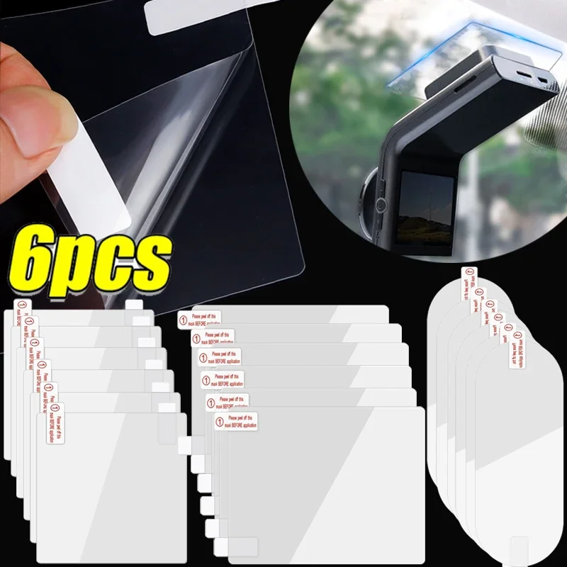 Transparent Car Electrostatic Sticker Auto Seamless Windshield Double-sided Stickers Paste Film for Car DVR Holder Bracket Hook