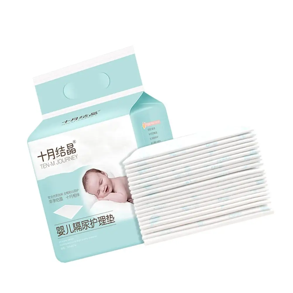 20 Pcs Urine Pad Baby Mattresses Diaper Waterproof Diapers for Newborns Babies Ecological Disposable Liner Changing Pads