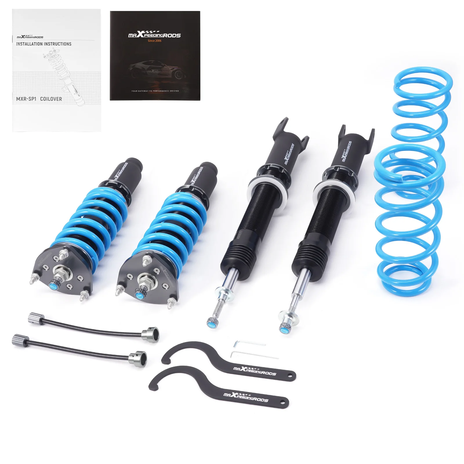 24 Way Damper Adjustable Coilovers Coils Struts for Infiniti Q50 AWD 2014-2024